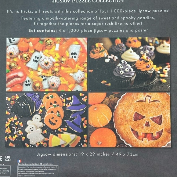 MasterPieces Halloween Sweet Treats Jigsaw Puzzle Collection - Picture 7 of 9